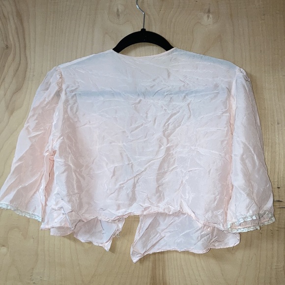 1950’s Silk Bed Jacket - Picture 11 of 12
